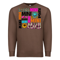 Chestnut mini gemstone sunflower Premium Sweatshirt - texasbilliewilder