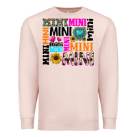 Pale Pink mini gemstone sunflower Premium Sweatshirt - texasbilliewilder