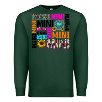 Sports Green mini gemstone sunflower Premium Sweatshirt - texasbilliewilder