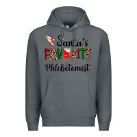 Rock santas favourite phlebotomist Premium Hoodie - AdoDesignShop