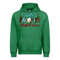 Emerald santa s favorite volleyball player Urban Hoodie - JahusDesignShop