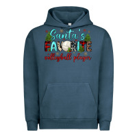 Pigment Midnight Navy santa s favorite volleyball player Urban Hoodie - JahusDesignShop