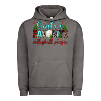 Pigment Tornado santa s favorite volleyball player Urban Hoodie - JahusDesignShop
