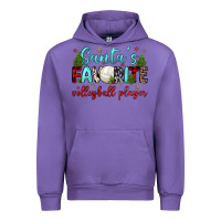 Santa S Favorite Volleyball Player Urban Hoodie | Teevron