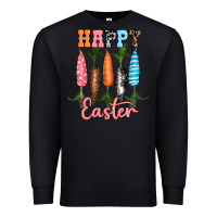 Black Happy Easter Premium Sweatshirt - RanaPortraitStore