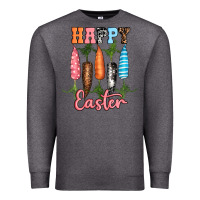 Charcoal Heather Happy Easter Premium Sweatshirt - RanaPortraitStore