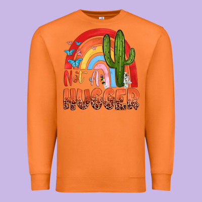 Not A Hungger Premium Sweatshirt Designed By Texasbilliewilder