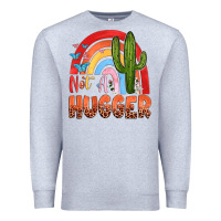 Heather Grey not a hungger Premium Sweatshirt - texasbilliewilder