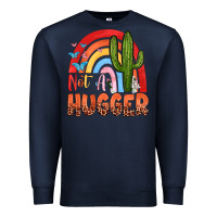 Navy not a hungger Premium Sweatshirt - texasbilliewilder
