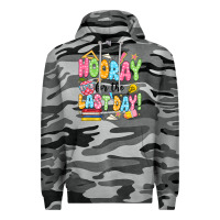 Slate Camo hooray for the last day black Premium Hoodie - JahusDesignShop