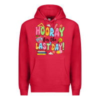 Cardinal hooray for the last day black Premium Hoodie - JahusDesignShop