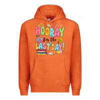 Carrot hooray for the last day black Premium Hoodie - JahusDesignShop