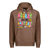 Chestnut hooray for the last day black Premium Hoodie - JahusDesignShop