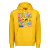 Lemon hooray for the last day black Premium Hoodie - JahusDesignShop
