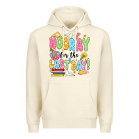 Sandshell hooray for the last day black Premium Hoodie - JahusDesignShop