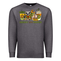 Charcoal Heather Obsessive cow disorder coffee cups Premium Sweatshirt - texasbilliewilder