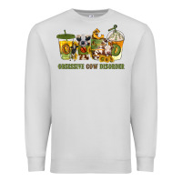 Dove Grey Obsessive cow disorder coffee cups Premium Sweatshirt - texasbilliewilder