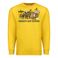 Lemon Obsessive cow disorder coffee cups Premium Sweatshirt - texasbilliewilder