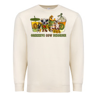 Sandshell Obsessive cow disorder coffee cups Premium Sweatshirt - texasbilliewilder