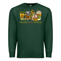 Sports Green Obsessive cow disorder coffee cups Premium Sweatshirt - texasbilliewilder