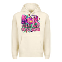 Tofu halloween boo with cancer ribbon breast cancer sca Premium Hoodie - AdoDesignShop