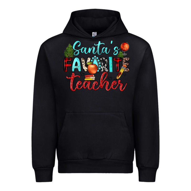 Santa S Favorite Teacher Urban Hoodie by JahusDesignShop | Teevron