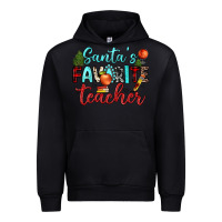 Black santa s favorite teacher Urban Hoodie - JahusDesignShop
