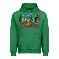 Emerald santa s favorite teacher Urban Hoodie - JahusDesignShop