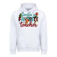 White santa s favorite teacher Urban Hoodie - JahusDesignShop