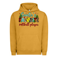 Pigment Peanut Butter santa s favorite softball player Urban Hoodie - JahusDesignShop