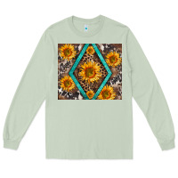 Matcha sunflower tumbler Long Sleeve Tee - BarkalooDesign