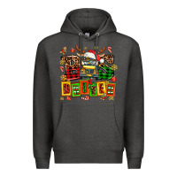 Charcoal Heather bus driver chrıstmas Premium Hoodie - AdoDesignShop