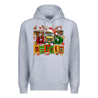 Heather Grey bus driver chrıstmas Premium Hoodie - AdoDesignShop