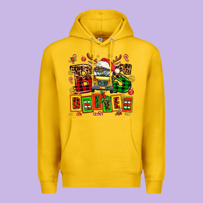 Bus Driver Chrıstmas Premium Hoodie Designed By Adodesignshop
