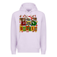 Lilac bus driver chrıstmas Premium Hoodie - AdoDesignShop