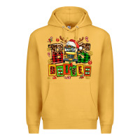 Mustard bus driver chrıstmas Premium Hoodie - AdoDesignShop