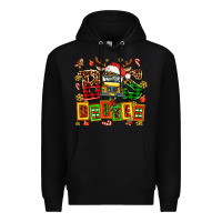Black bus driver chrıstmas Premium Hoodie - AdoDesignShop