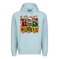 Blue Mist bus driver chrıstmas Premium Hoodie - AdoDesignShop