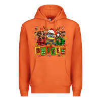 Carrot bus driver chrıstmas Premium Hoodie - AdoDesignShop
