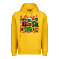 Lemon bus driver chrıstmas Premium Hoodie - AdoDesignShop