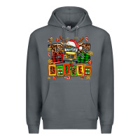 Rock bus driver chrıstmas Premium Hoodie - AdoDesignShop