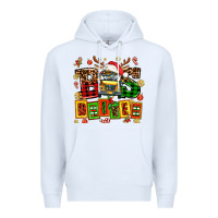 White bus driver chrıstmas Premium Hoodie - AdoDesignShop