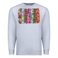 Heather Grey Western Easter Brushstrokes Premium Sweatshirt - RanaPortraitStore
