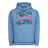 Pigment Pebble Blue ı have selective hearing ı am sorry you were not Urban Hoodie - AdoDesignShop