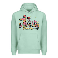 Seafoam she is strong proverbs 31 25 Premium Hoodie - JahusDesignShop