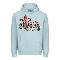 Blue Mist she is strong proverbs 31 25 Premium Hoodie - JahusDesignShop