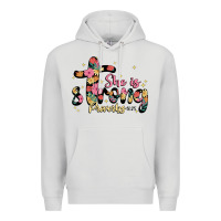 Dove Grey she is strong proverbs 31 25 Premium Hoodie - JahusDesignShop