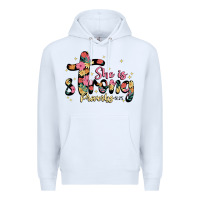 White she is strong proverbs 31 25 Premium Hoodie - JahusDesignShop