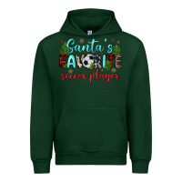 Forest Green santa s favorite soccer player Urban Hoodie - JahusDesignShop