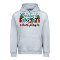 Heather Grey santa s favorite soccer player Urban Hoodie - JahusDesignShop